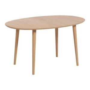 Eettafel Kave Home Beige