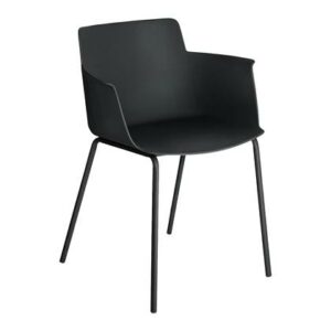 Eetkamerstoel Kave Home Zwart