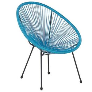 Fauteuil Beliani Blauw