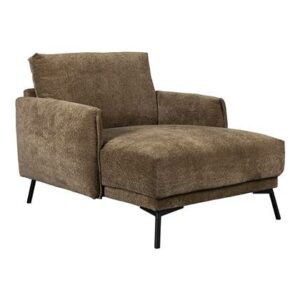 Chaise longue bank Dutchbone Bruin