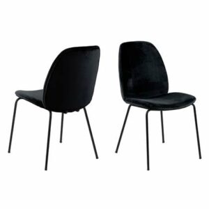Eetkamerstoel Hioshop Zwart