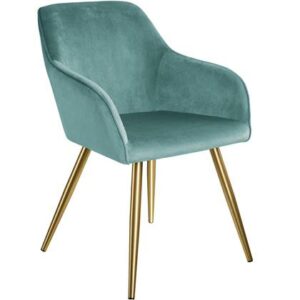 Eetkamerstoel tectake Blauw