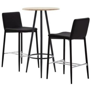 Eetkamerstoel vidaXL Bruin