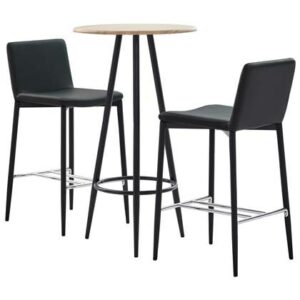 Eetkamerstoel vidaXL Grijs