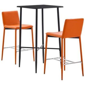 Eetkamerstoel vidaXL Oranje