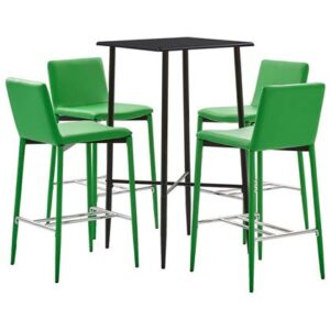Eetkamerstoel vidaXL Groen