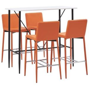 Eetkamerstoel vidaXL Oranje