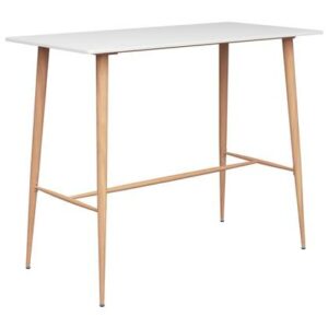 Eetkamerstoel vidaXL Wit