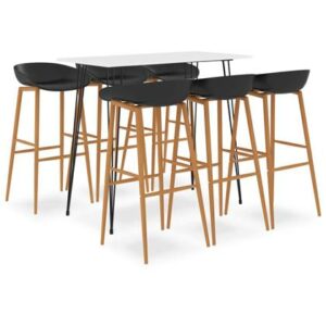 Eetkamerstoel vidaXL Wit