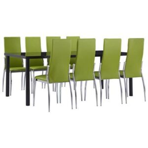 Eetkamerstoel vidaXL Groen
