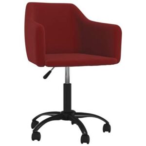 Eetkamerstoel vidaXL Rood