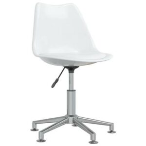 Eetkamerstoel vidaXL Wit
