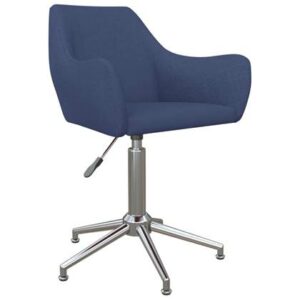 Eetkamerstoel vidaXL Blauw