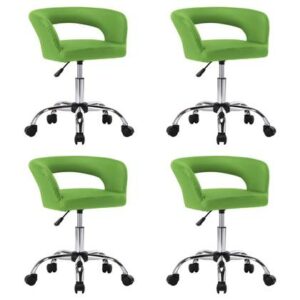 Eetkamerstoel vidaXL Groen