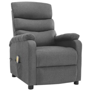 Fauteuil vidaXL Grijs