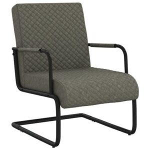 Fauteuil vidaXL Grijs