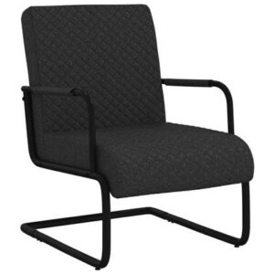 Fauteuil vidaXL Zwart