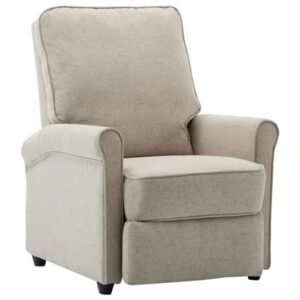 Fauteuil vidaXL Crème