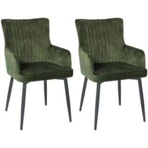 Eetkamerstoel 24Designs Groen