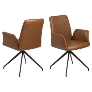 Eetkamerstoel Hioshop Bruin