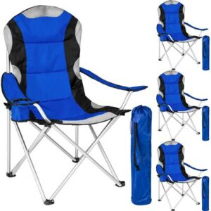 Eetkamerstoel tectake Blauw