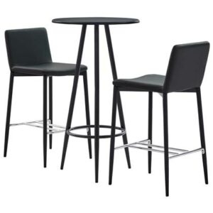 Eetkamerstoel vidaXL Grijs