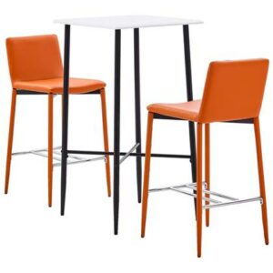Eetkamerstoel vidaXL Oranje