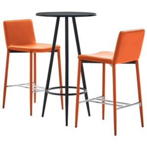 Eetkamerstoel vidaXL Oranje