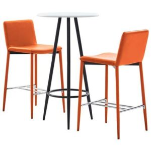 Eetkamerstoel vidaXL Oranje