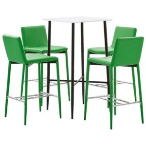 Eetkamerstoel vidaXL Groen