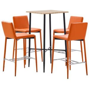 Eetkamerstoel vidaXL Oranje