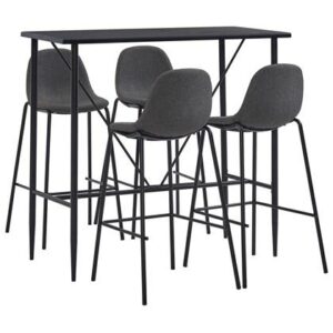 Eetkamerstoel vidaXL Grijs