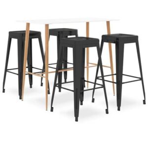 Eetkamerstoel vidaXL Wit