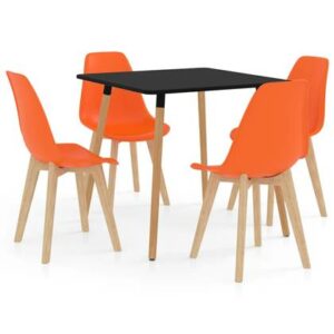 Eetkamerstoel vidaXL Oranje