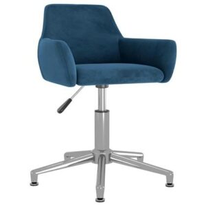 Eetkamerstoel vidaXL Blauw