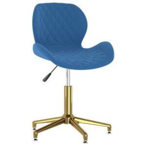 Eetkamerstoel vidaXL Blauw