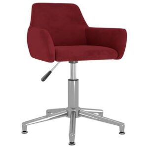 Eetkamerstoel vidaXL Rood