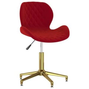 Eetkamerstoel vidaXL Rood
