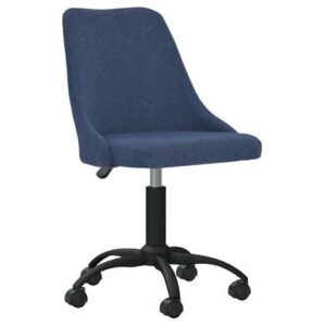 Eetkamerstoel vidaXL Blauw