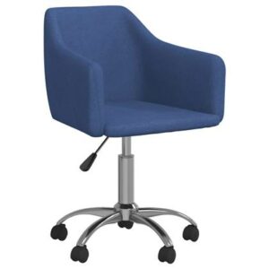 Eetkamerstoel vidaXL Blauw