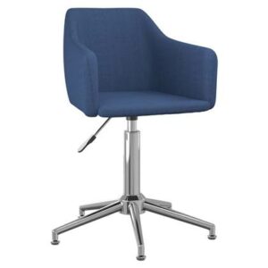 Eetkamerstoel vidaXL Blauw