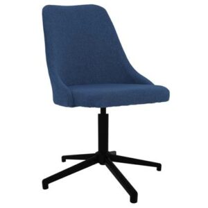 Eetkamerstoel vidaXL Blauw