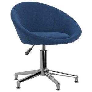 Eetkamerstoel vidaXL Blauw