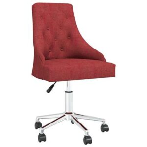 Eetkamerstoel vidaXL Rood