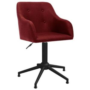 Eetkamerstoel vidaXL Rood