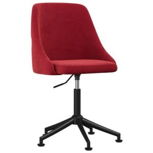 Eetkamerstoel vidaXL Rood