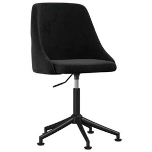 Eetkamerstoel vidaXL Zwart