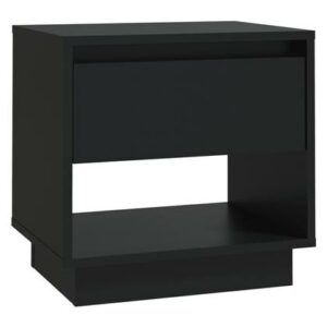 Sidetable vidaXL Zwart