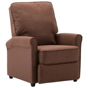 Fauteuil vidaXL Bruin