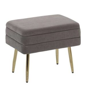 Hocker Beliani Grijs